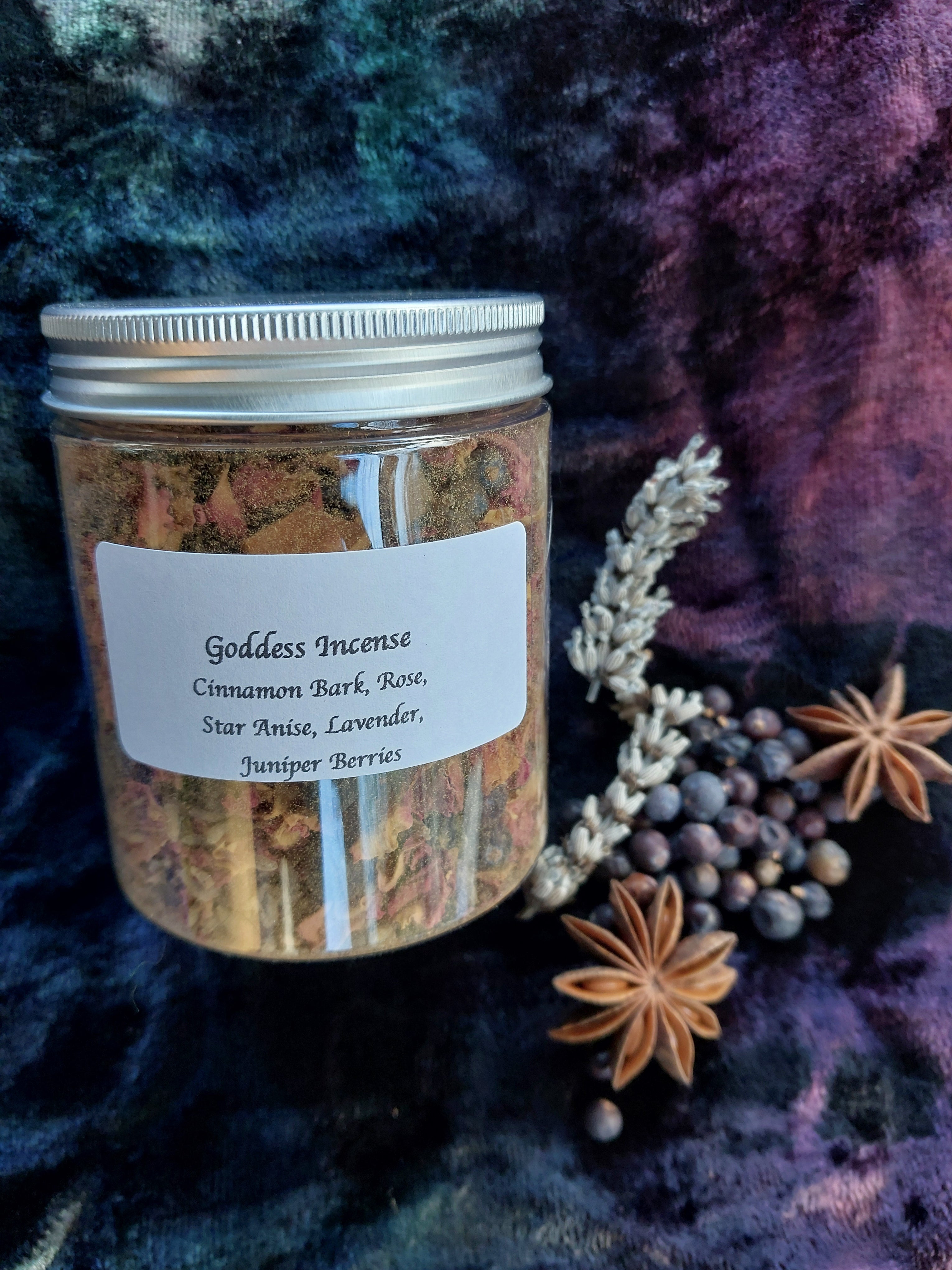 Loose Incense Hand Blended Goddess/Meditation/Cleansing/Abundance