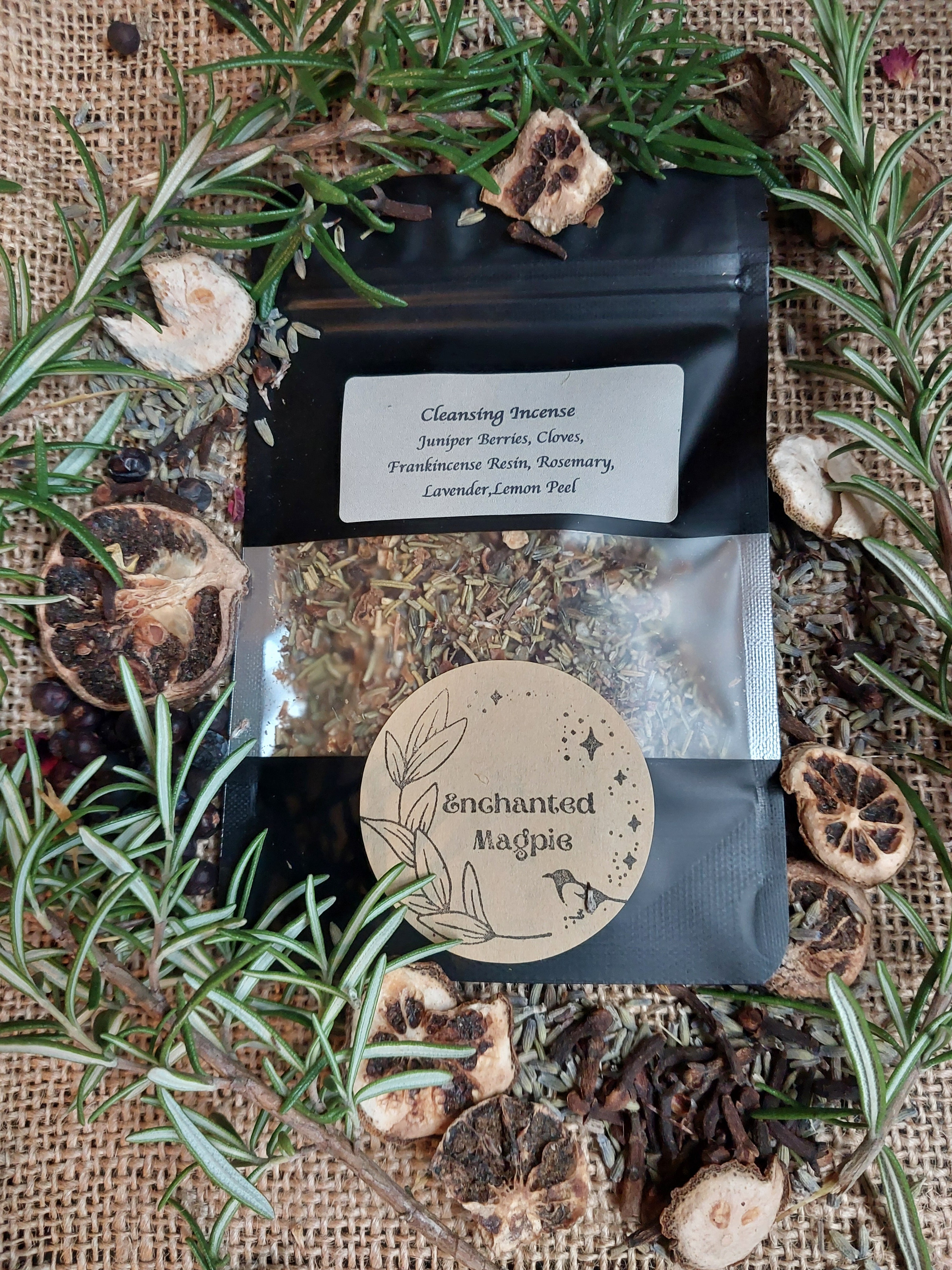 Loose Incense Hand Blended Goddess/Meditation/Cleansing/Abundance
