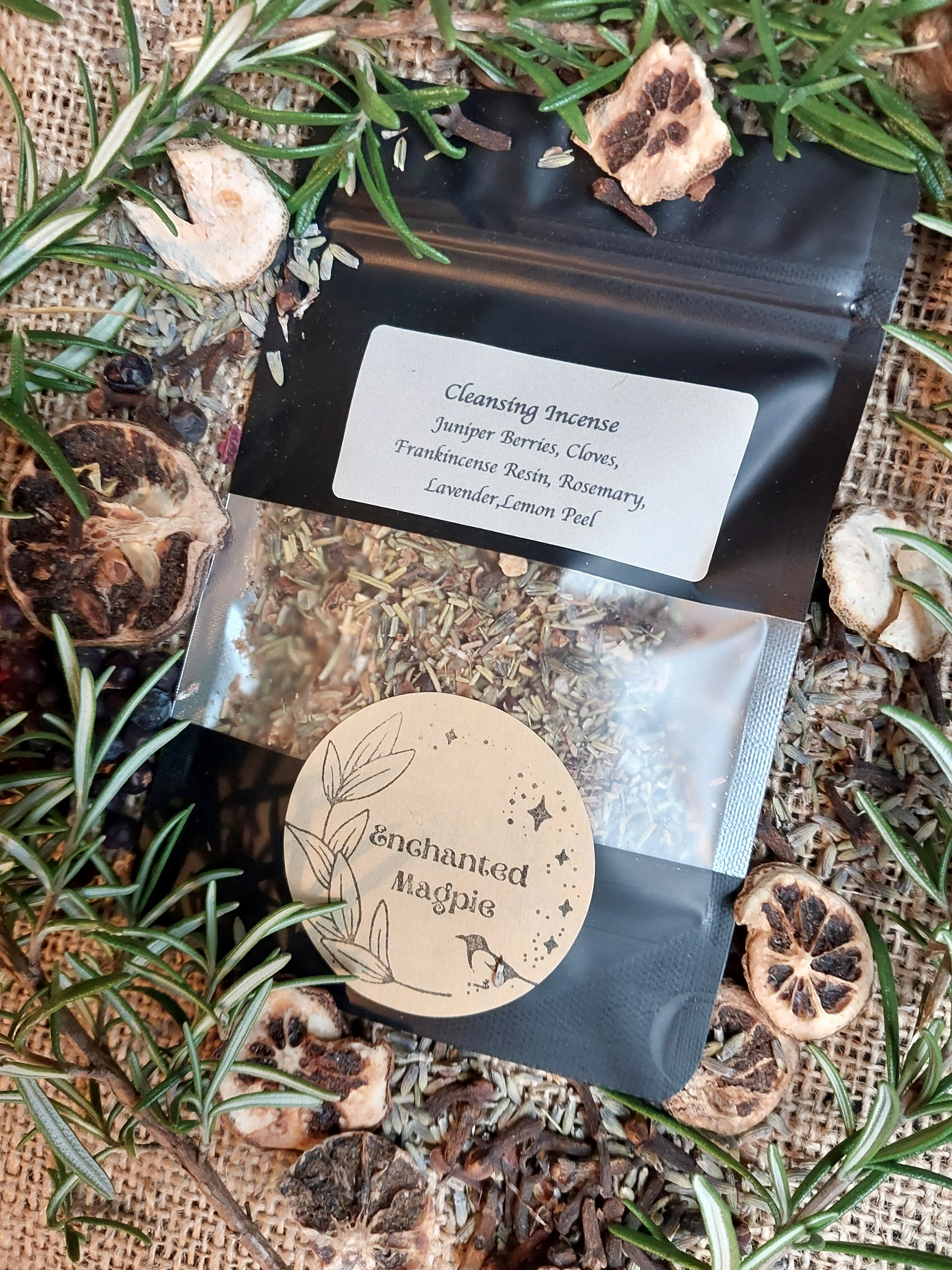 Loose Incense Hand Blended Goddess/Meditation/Cleansing/Abundance